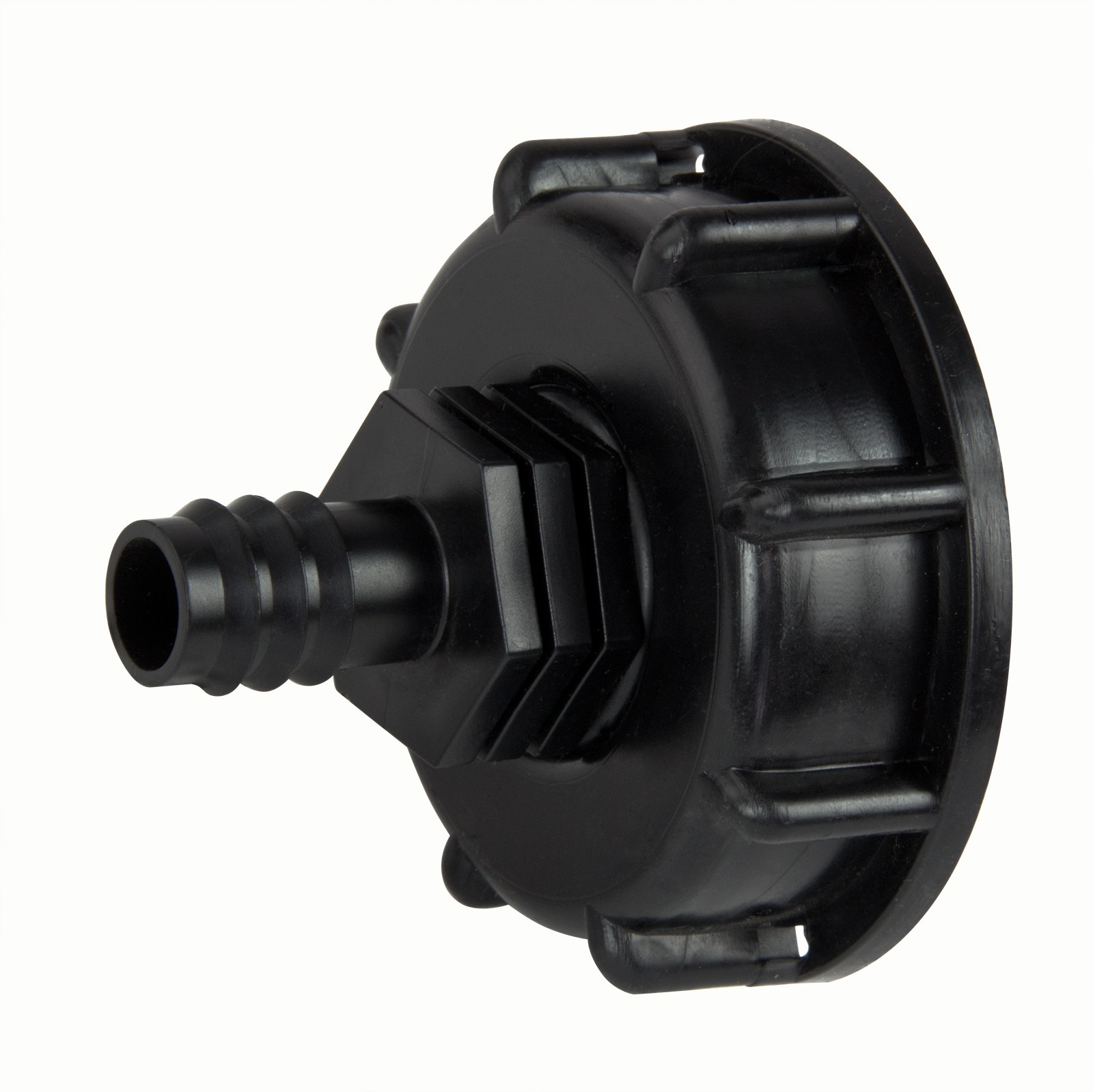 IBC Adapter S60x6 auf 1/2 Zoll 13-14mm Gartenschlauch Anschluß Behälter