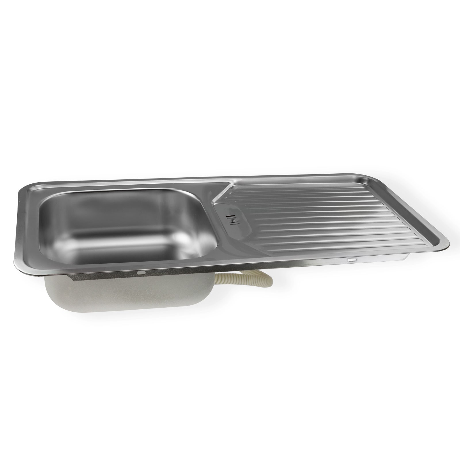 Edelstahl Waschbecken Spüle Einbauspüle Spülbecken Küchenspüle