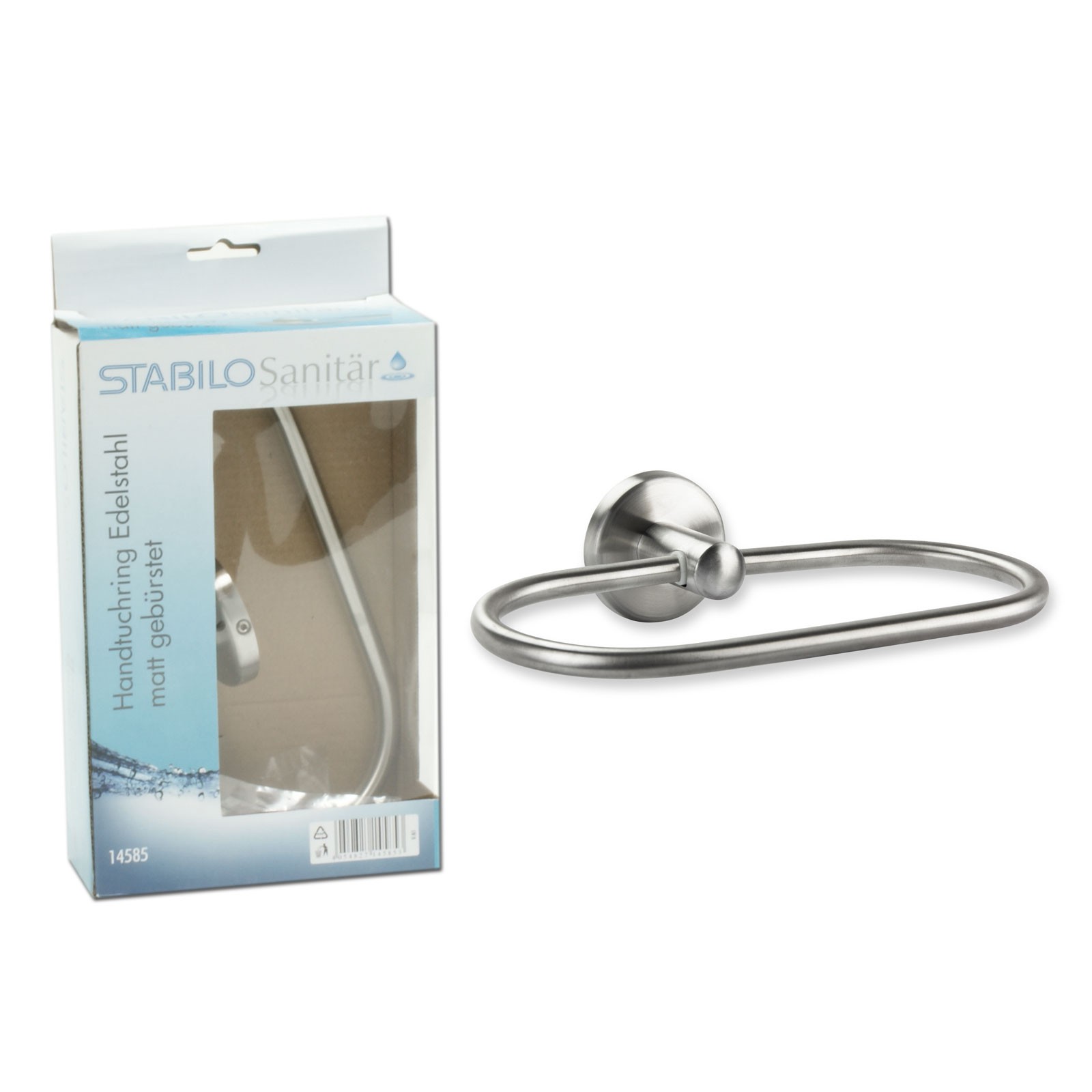 Ehrfürchtig Edelstahl Gebürstet Handtuchhalter Edelstahl Bad Handtuchhalter Handtuchring matt gebürstet