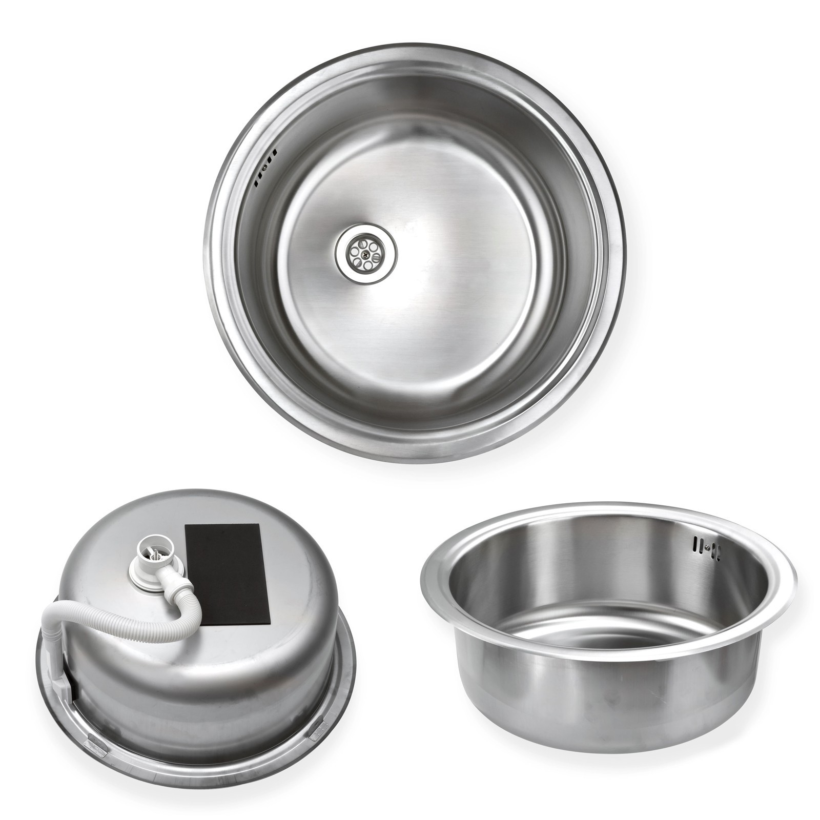 {Waschbecken rund einbau
71} Einbauspüle Rund: Spülen | eBay | {Waschbecken rund einbau
71}